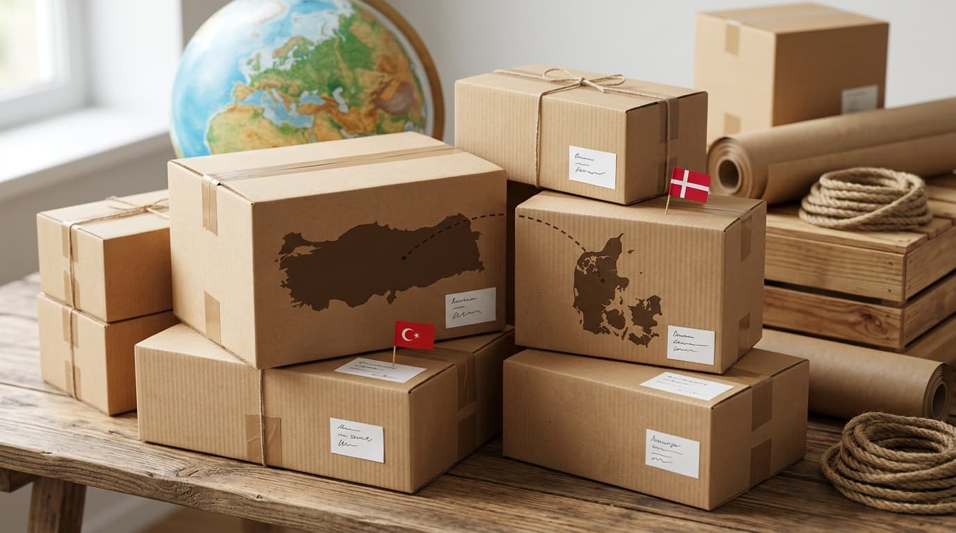 Türkiye'den Danimarka'ya Gönderim: 2026 Rehberi ve Pratik Çözümler